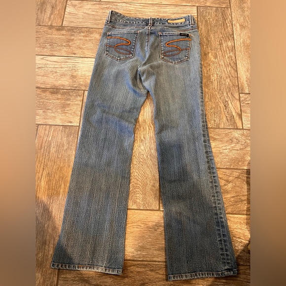 7 for all man kind women’s size 8 bootcut denim jeans. - Picture 1 of 5